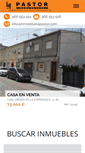 Mobile Screenshot of inmobiliariapastor.com