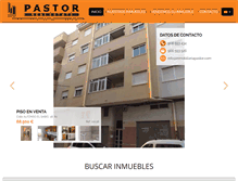 Tablet Screenshot of inmobiliariapastor.com